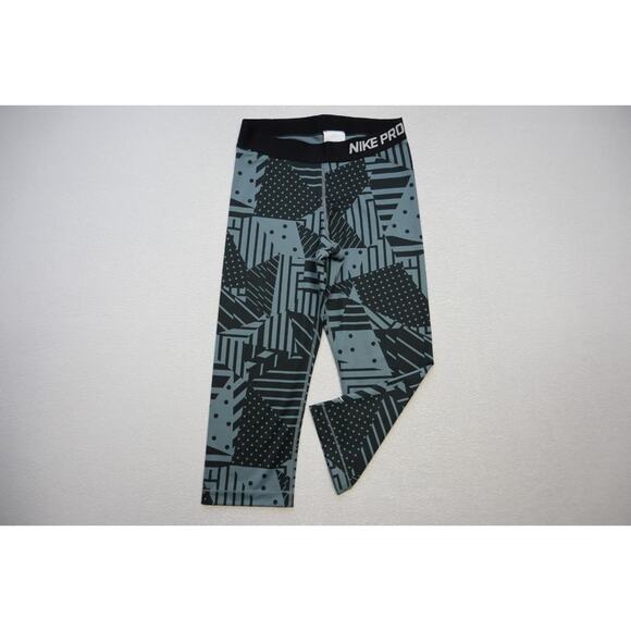 Nike Pro Leggings Athletic Compression Yoga Performance Pants Womens Sz Medium - Picture 1 of 7